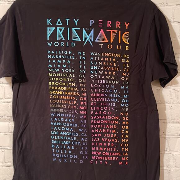 Katy Perry Prismatic World Tour T-shirt size large - Picture 4 of 4
